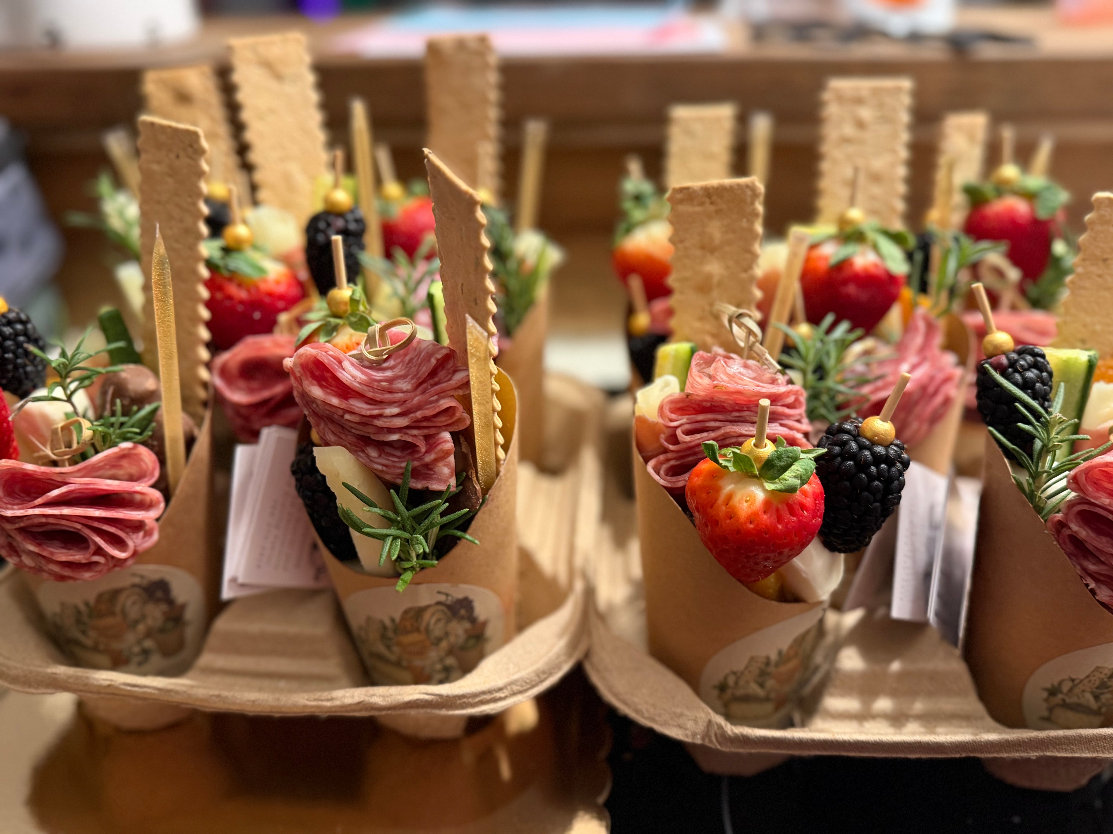 Charcuterie cups